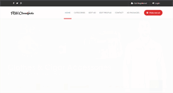 Desktop Screenshot of fohclassifieds.com